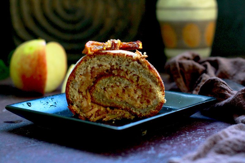 Яблочный рулет с корицей как спокойное лакомство на каждый день
