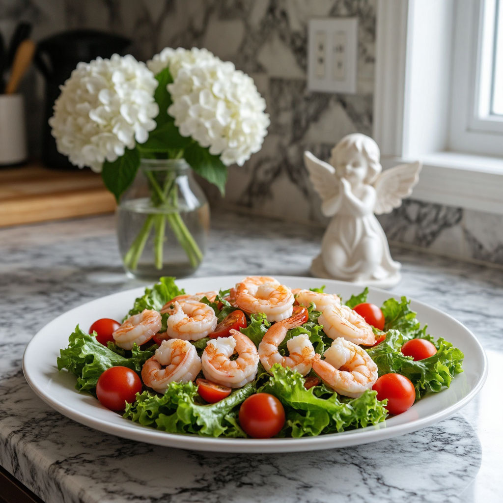 Салат с креветками: кулинарный шедевр за считанные минуты