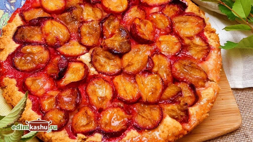 Уникальный сливовый пирог, который не оставит равнодушным