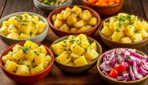 Топ-5 картофельных салатов, покоривших мир