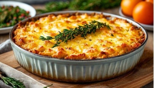 Запеканка с лососем: как английский пастуший пирог становится рыбным шедевром