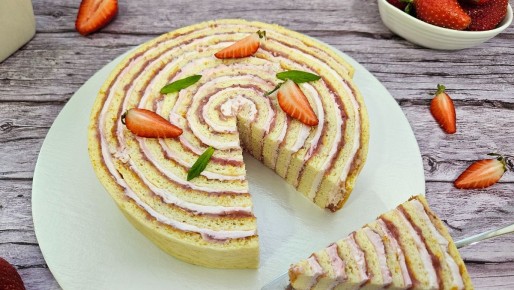 Низкокалорийный рулет, который удивит всех