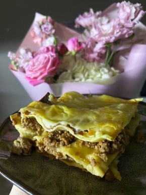 Необычная лазанья, которую хочется пробовать ложкой