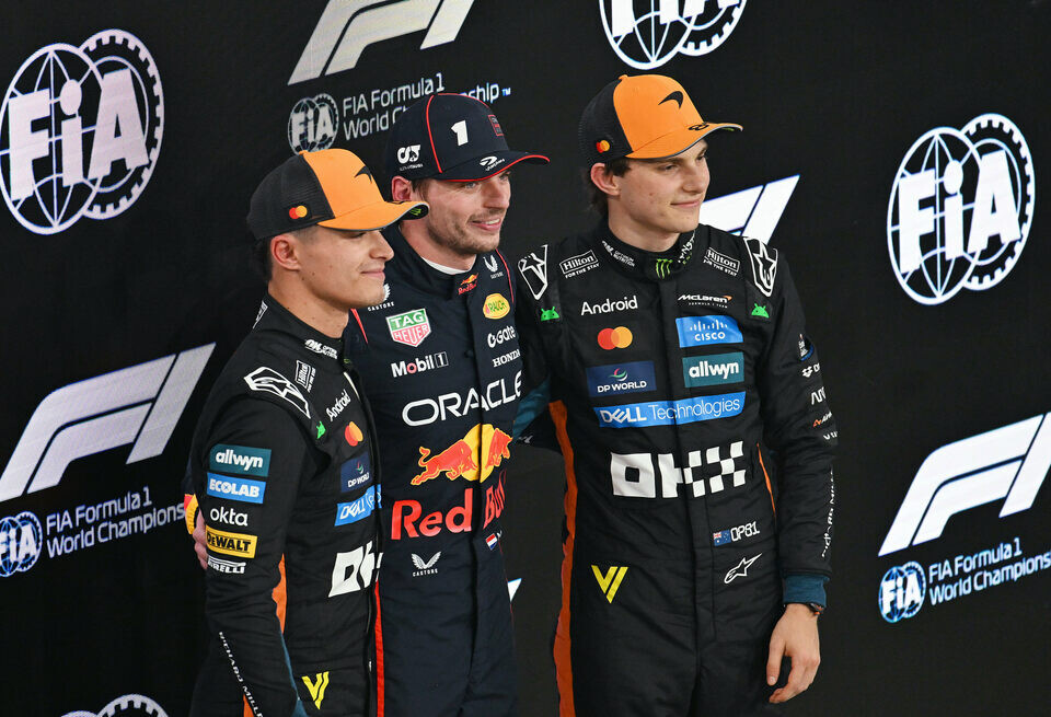 Стартовая решётка Гран-при Абу-Даби