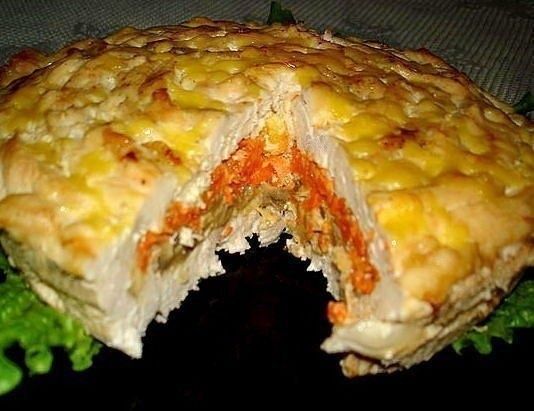 Неповторимое мясное блюдо с грибами для гурманов