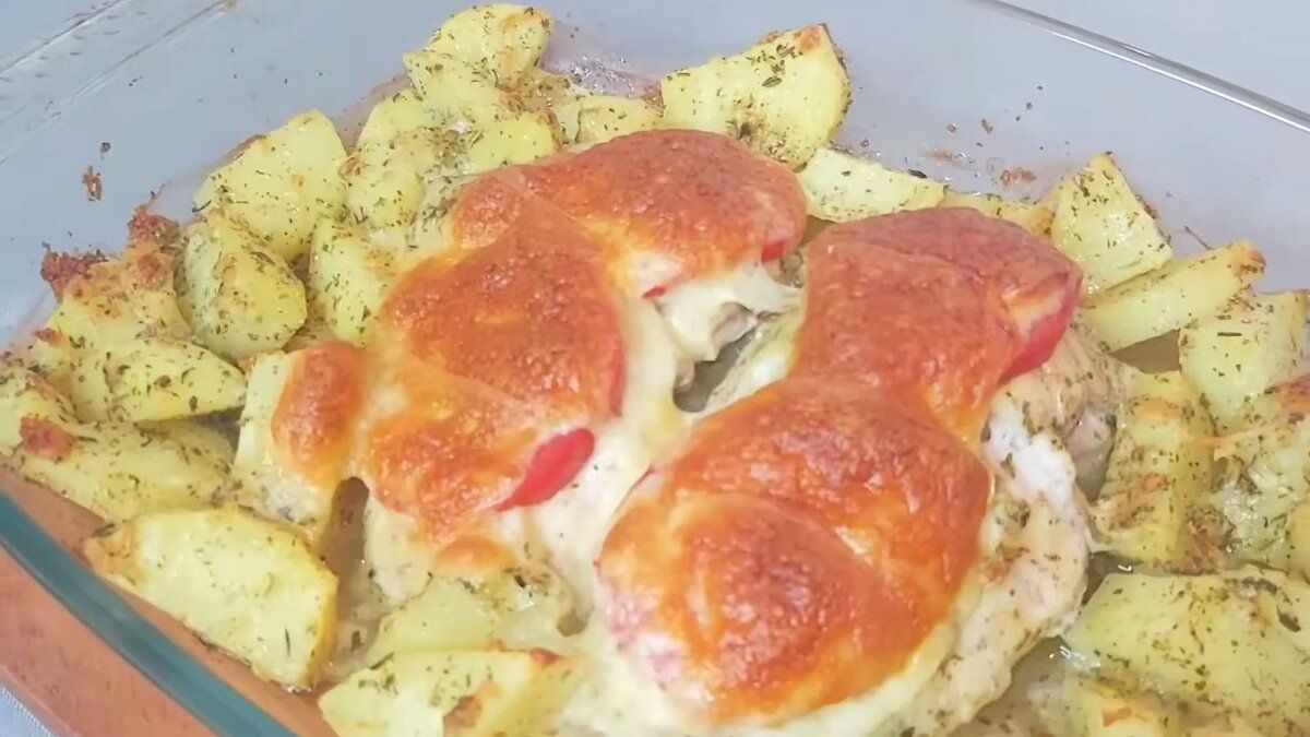 Ароматный картофель с курицей: идеальный рецепт для ужина