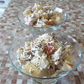 Салат «Курочка на отдыхе»: легкость и вкус в каждом кусочке