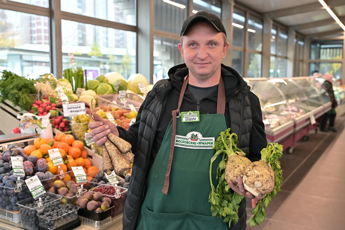 Осенние корнеплоды заполнили московские ярмарки
