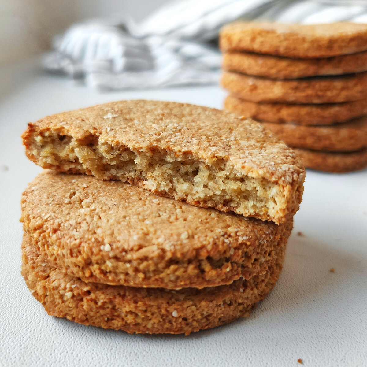 Пп печенье из миндальной муки без глютена и сахара