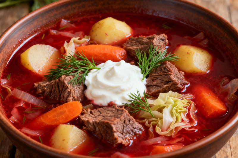 Как сварить борщ, как в советской столовой: восстанавливаем рецепты общепита на домашней кухне