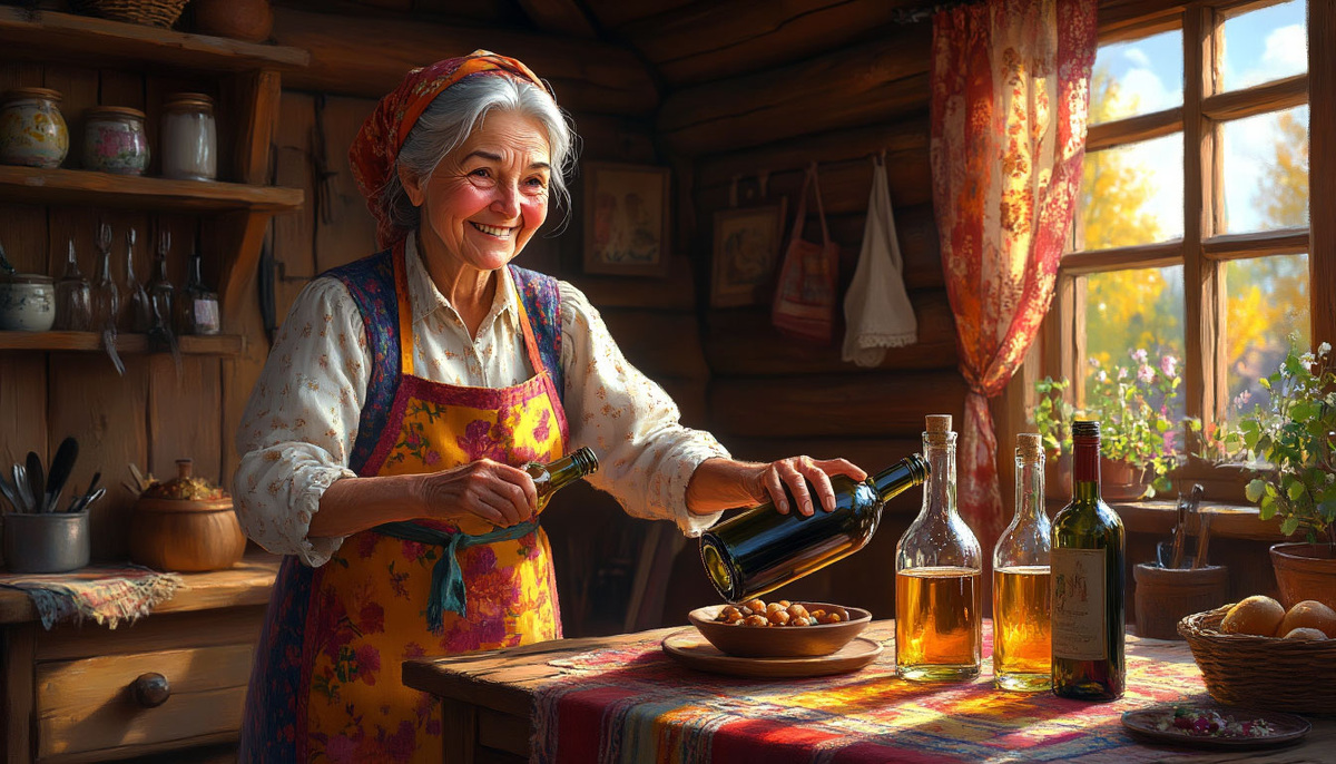 Секреты бабушки Митрофановны: удивительное искусство виноделия