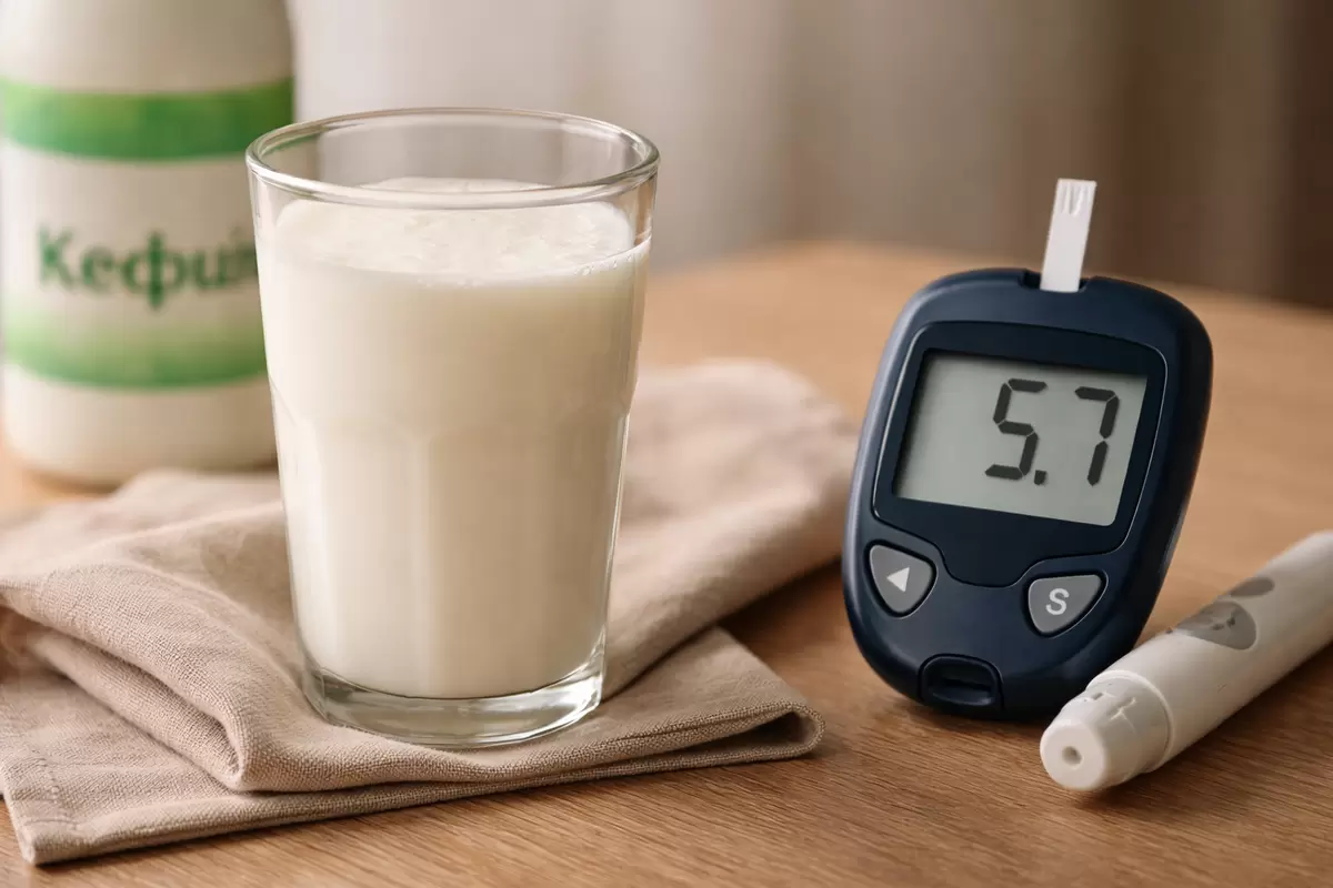 Кефир на ужин: способен ли он повысить уровень сахара?