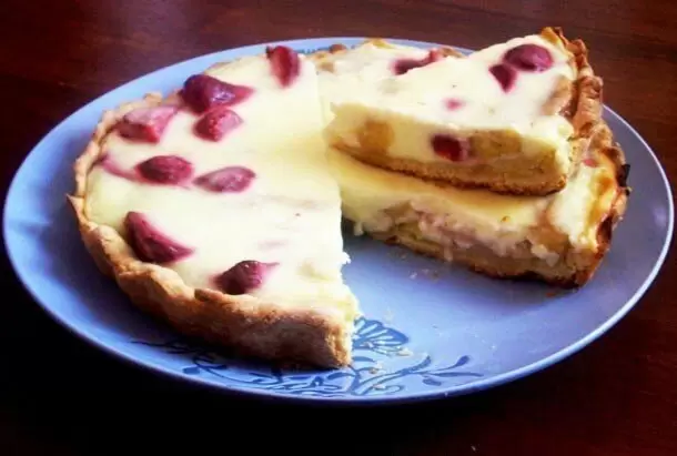 Песочный пирог «Фруктовая корзинка»