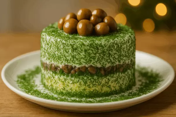 Салат с маринованными опятами и ветчиной: непревзойденная закуска на вашем столе