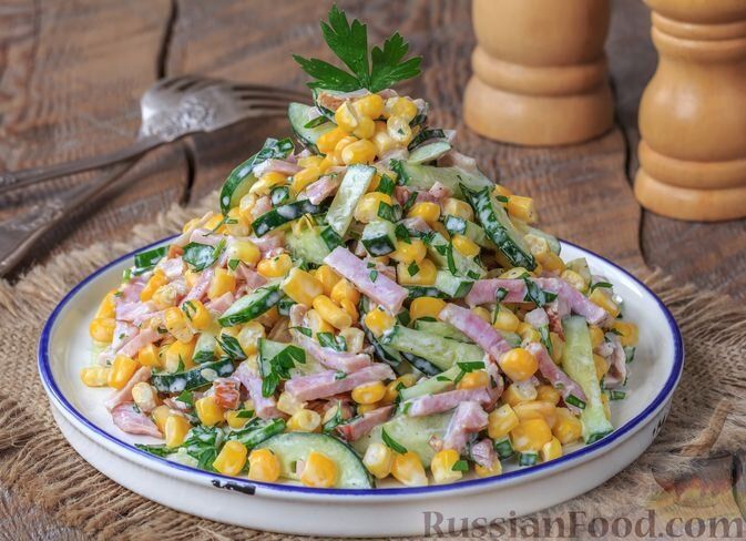Наслаждайтесь вкусом свежих салатов