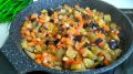Вкусный гарнир: баклажаны, тушёные с овощами